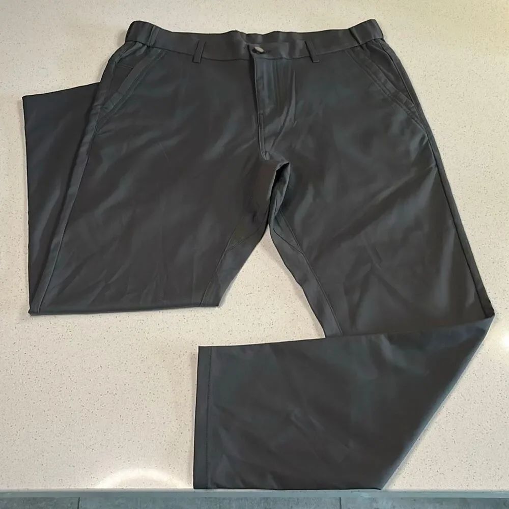 Jack Archer Jetsetter Performance Dress Pants Men’s 32x28 Charcoal Stretch Trave